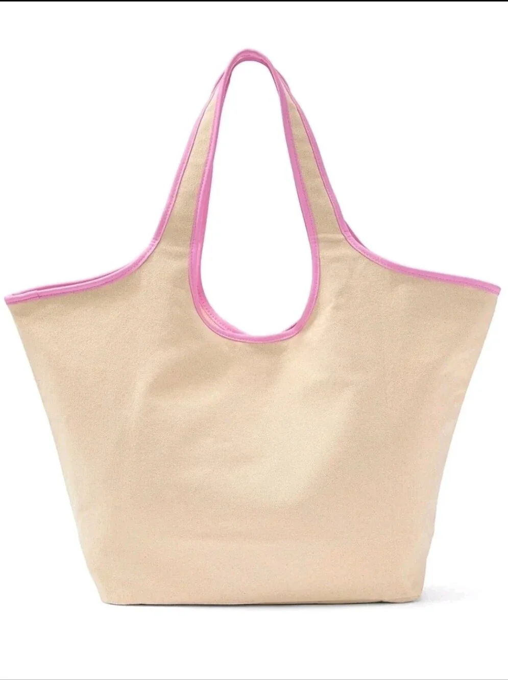 Victoria’s Secret Ombré Monogram VS Logo Canvas Tote Bag NWT